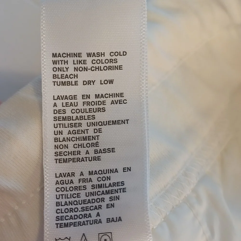 James Perse Super Soft Twill Drawstring Waist Pants Women's Lg Vanilla - Picture 5 of 12